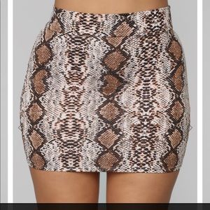 Fashion nova skirt.